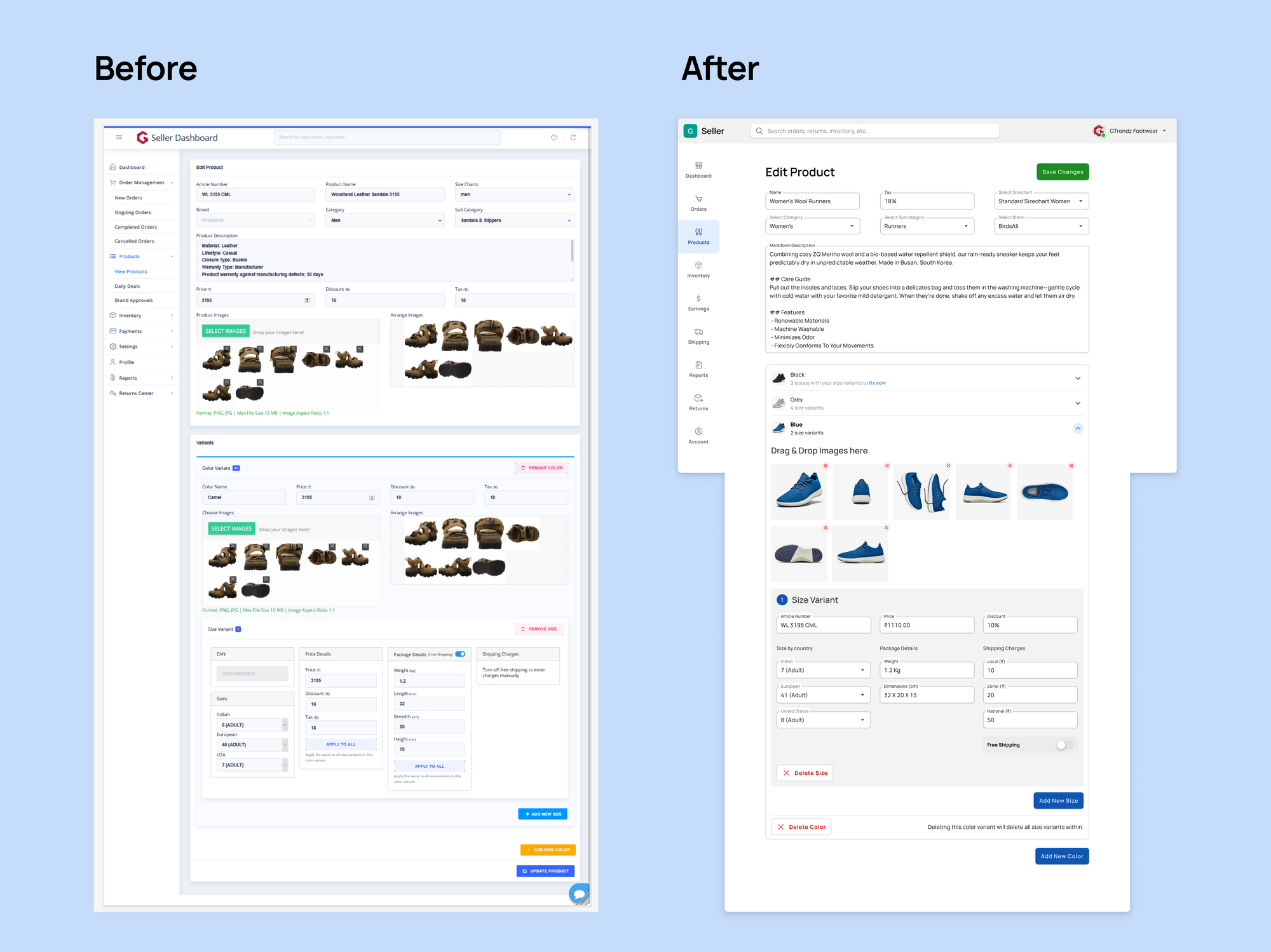gtrendz online design comparision between phases